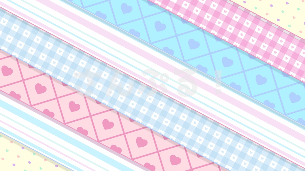 SP画面切替【マスキングテープ 7種】映像素材:トランジション:Youtuber:Vtuber