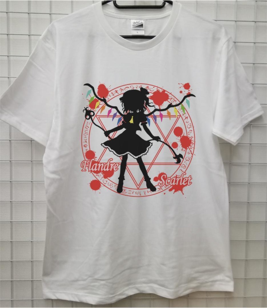 東方Project　シルエットTシャツ新『フランドール・スカーレット』
