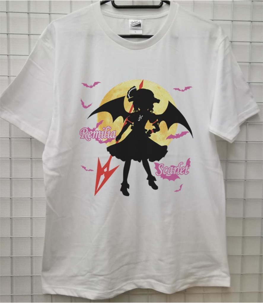 東方Project　シルエットTシャツ新『レミリア・スカーレット』