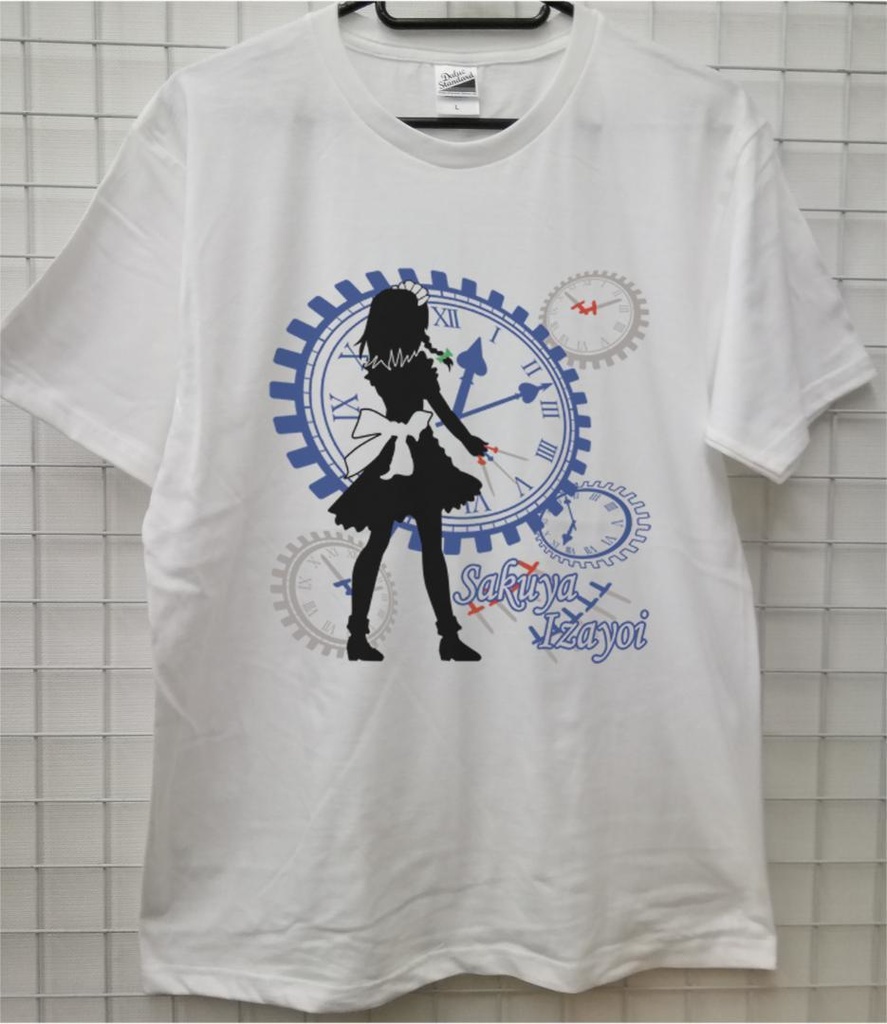 東方Project シルエットTシャツ新『十六夜咲夜』