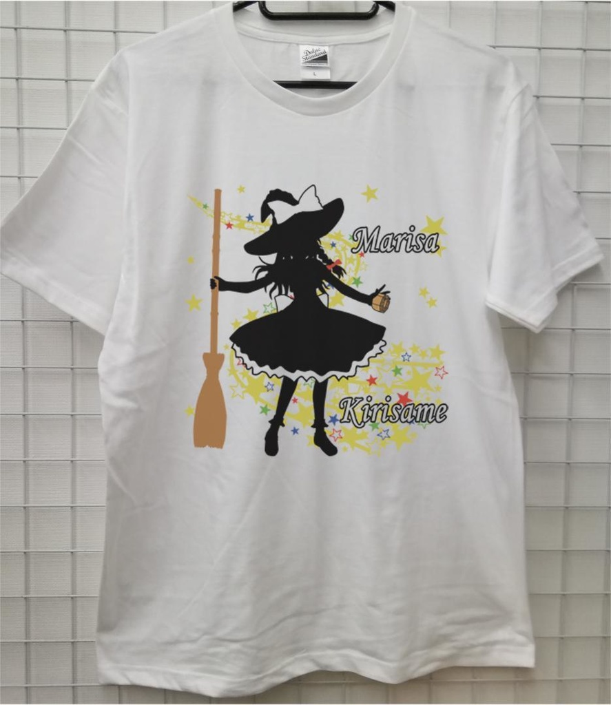 東方Project　シルエットTシャツ新『霧雨 魔理沙』