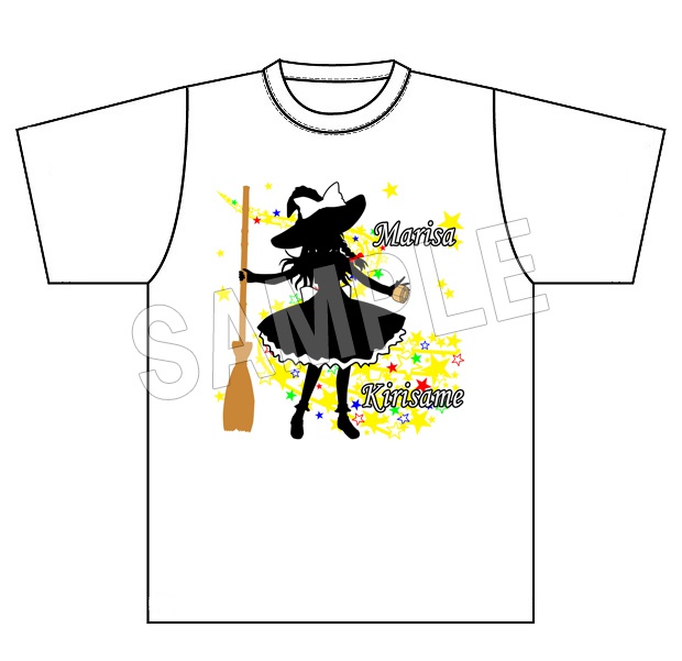 東方project シルエットtシャツ新 霧雨 魔理沙 Ns Well Booth