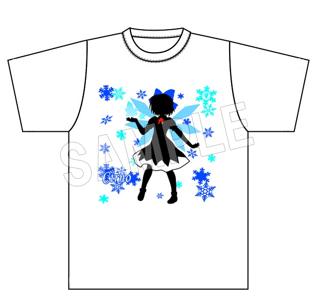東方Project シルエットTシャツ『チルノ』