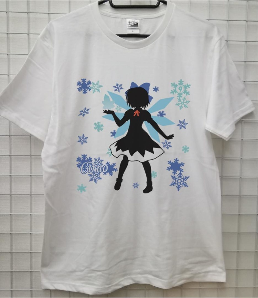 東方Project　シルエットTシャツ『チルノ』