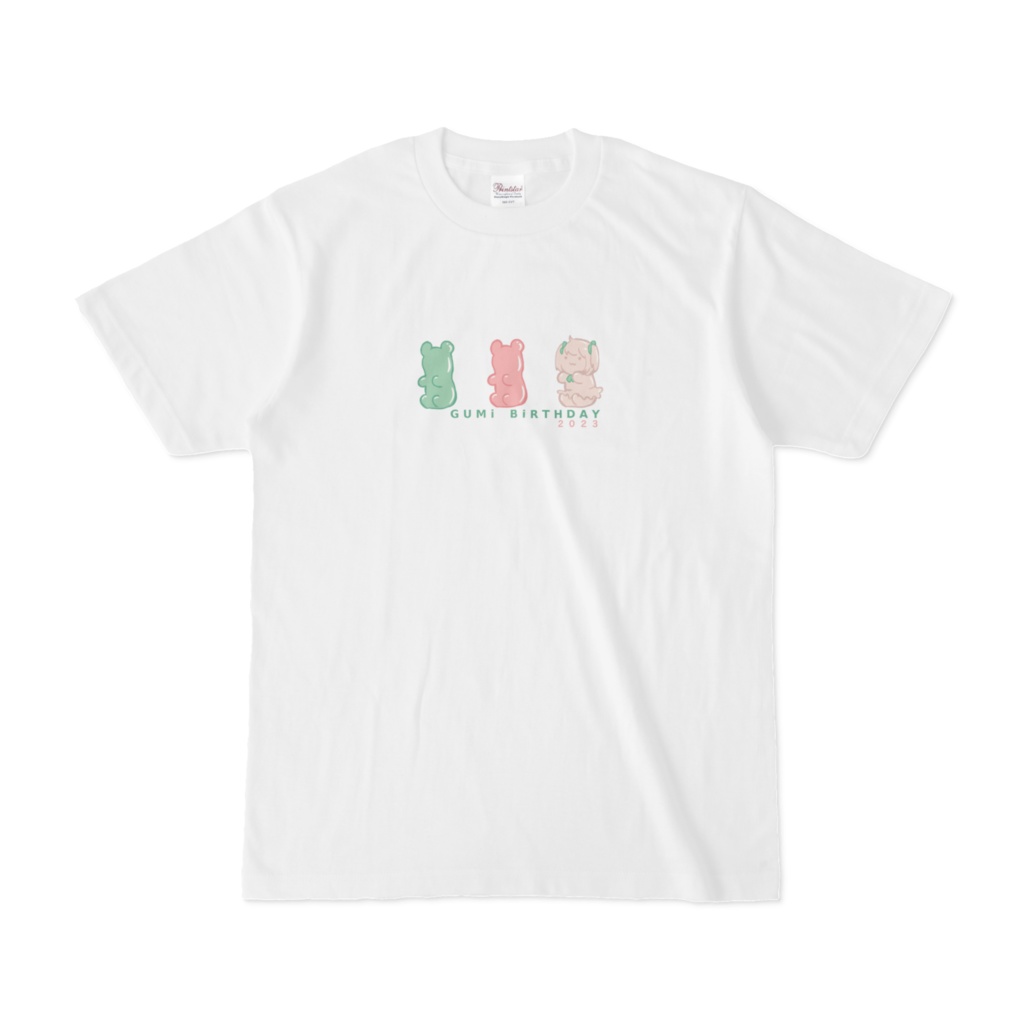 2023GUMi生誕Tシャツーホワイトー