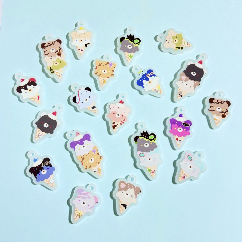 にじさんじ くまさんアイスチャーム