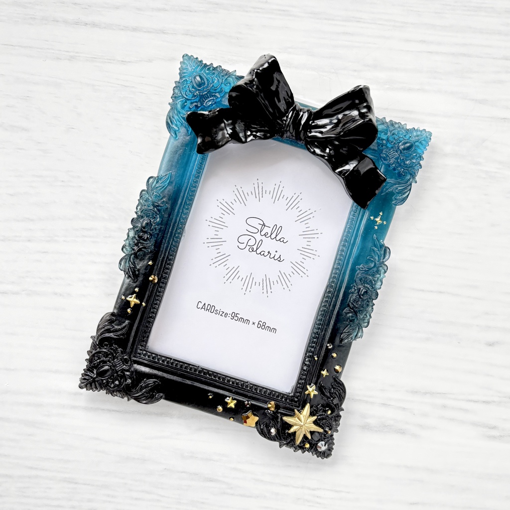 額縁風硬質ケース ( Blue×Black 1 )