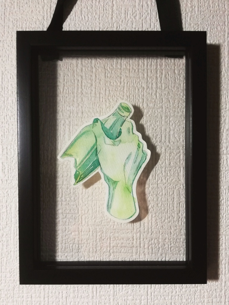 水彩原画 Hands 生きた心地がしない Booth