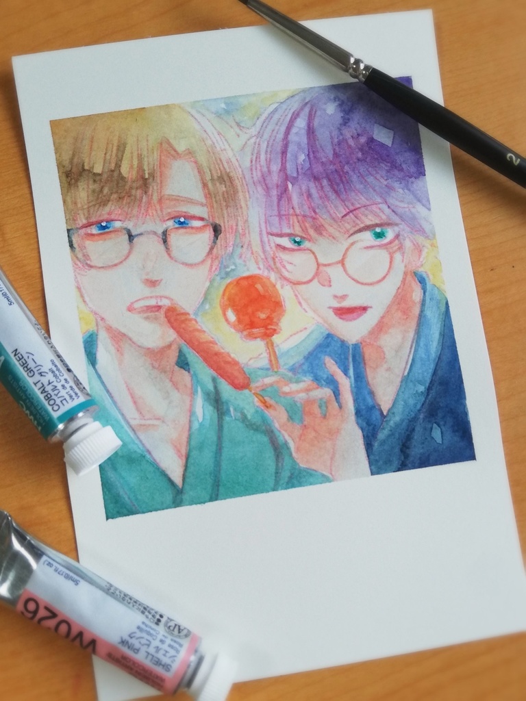 ⏬【ドローイング】夏祭りいきたかった