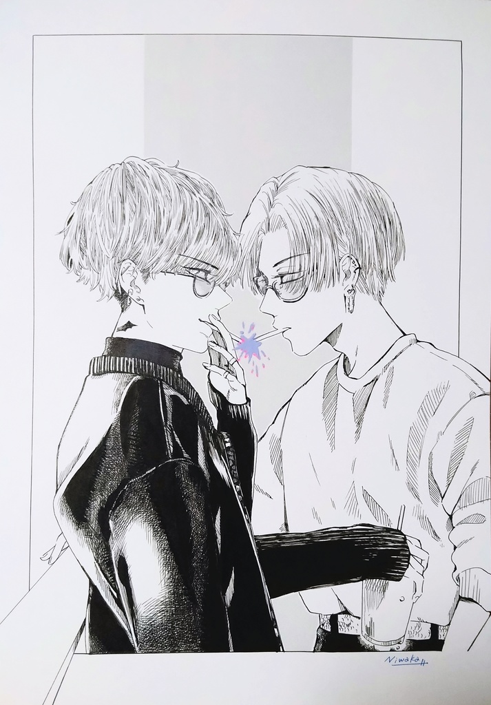 【アナログ原画】🚬