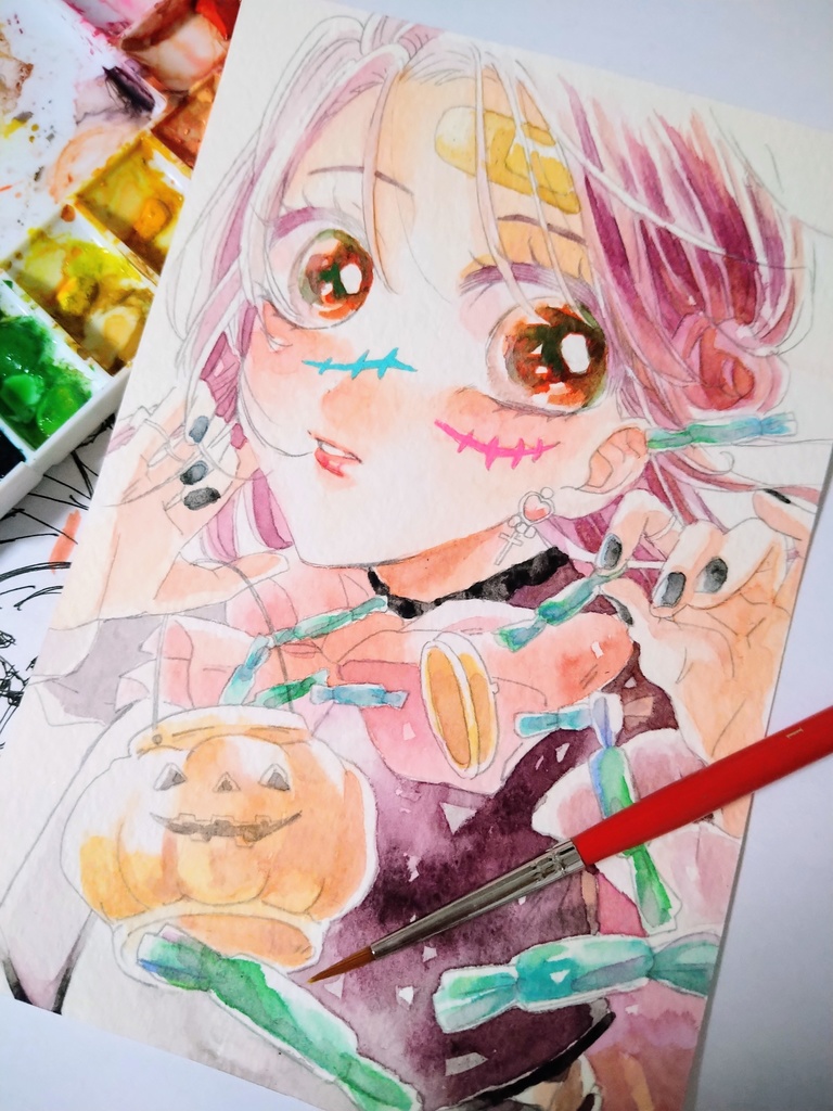 水彩原画🎃
