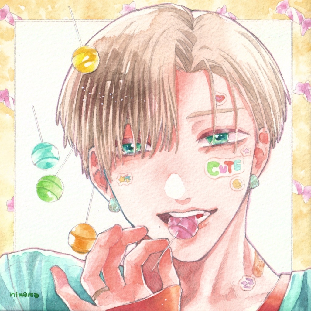水彩原画🎃🍭
