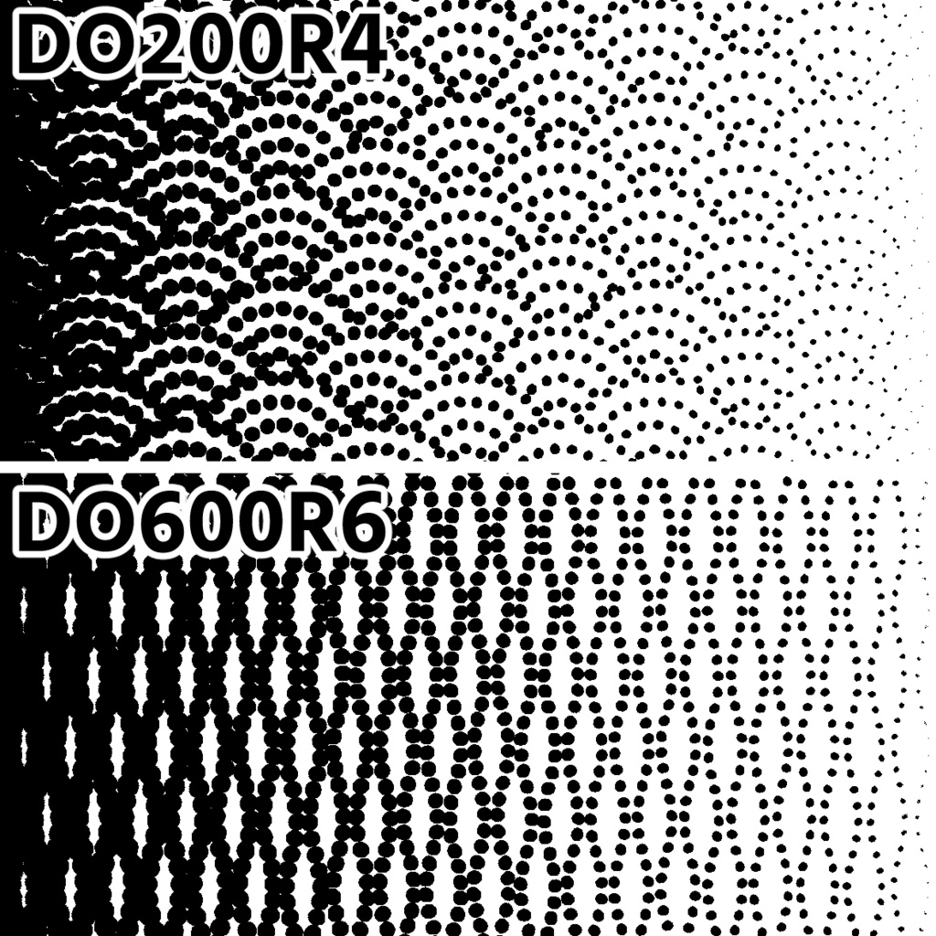 【クリスタ向け】点描グラデ