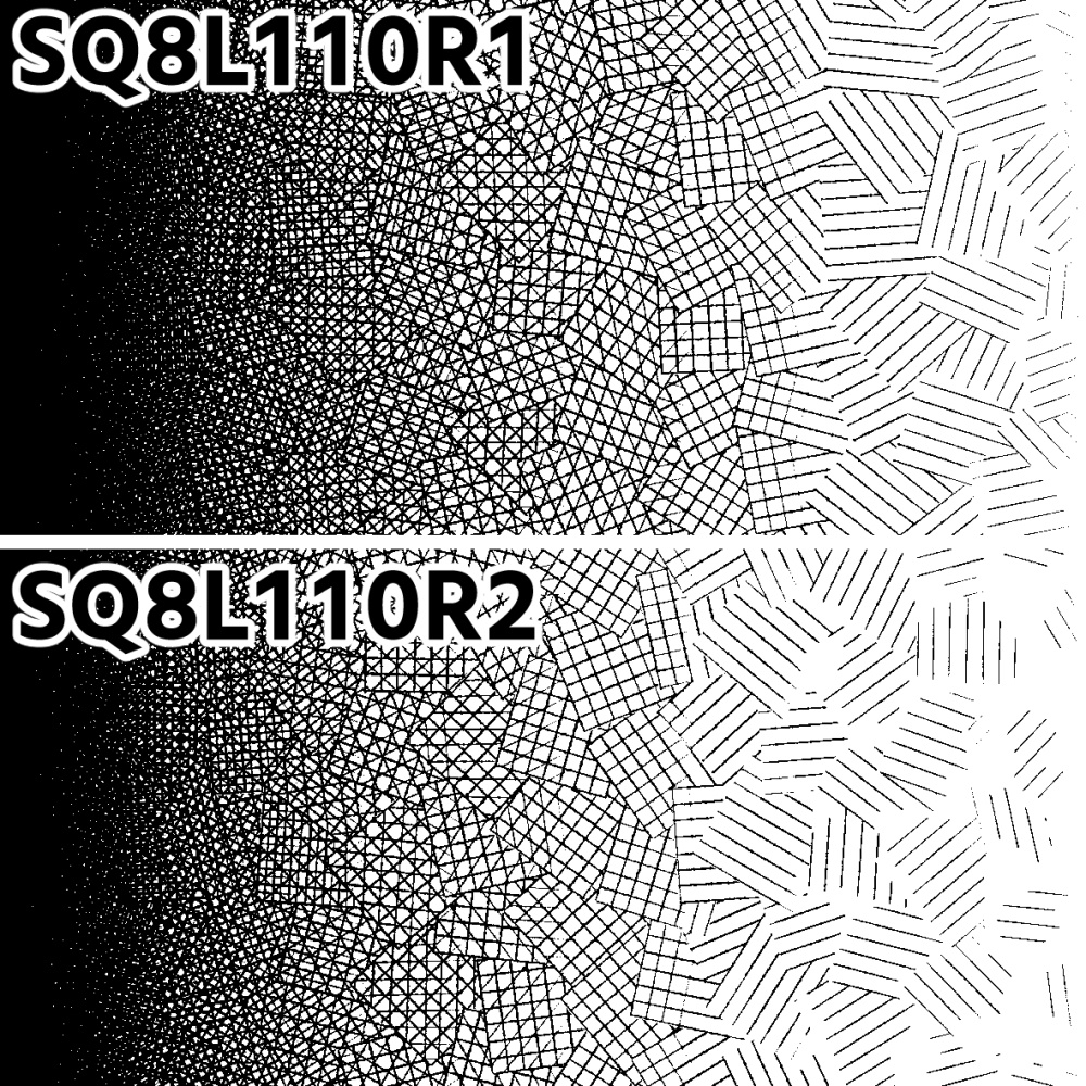 【クリスタ向け】四角いカケグラ