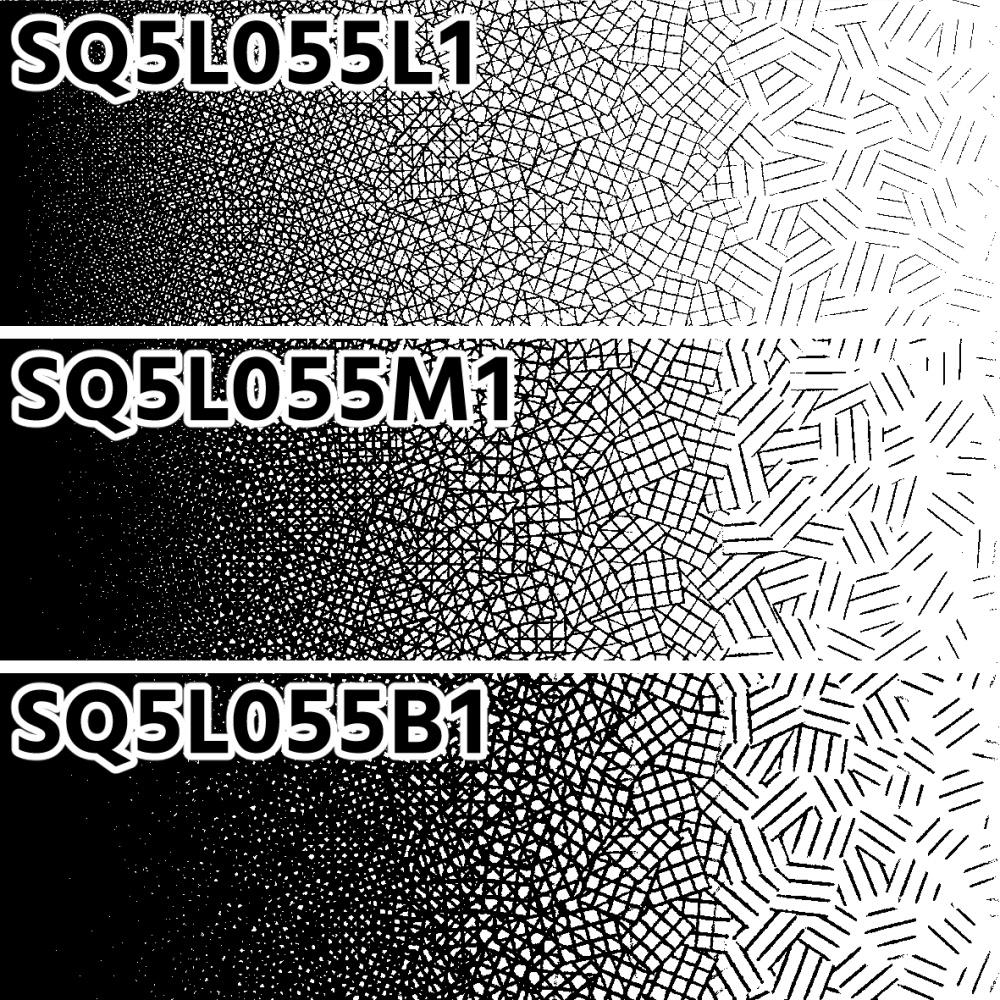 【クリスタ向け】四角いカケグラ