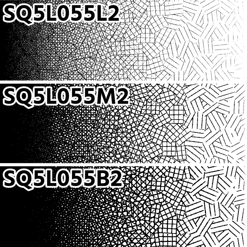 【クリスタ向け】四角いカケグラ