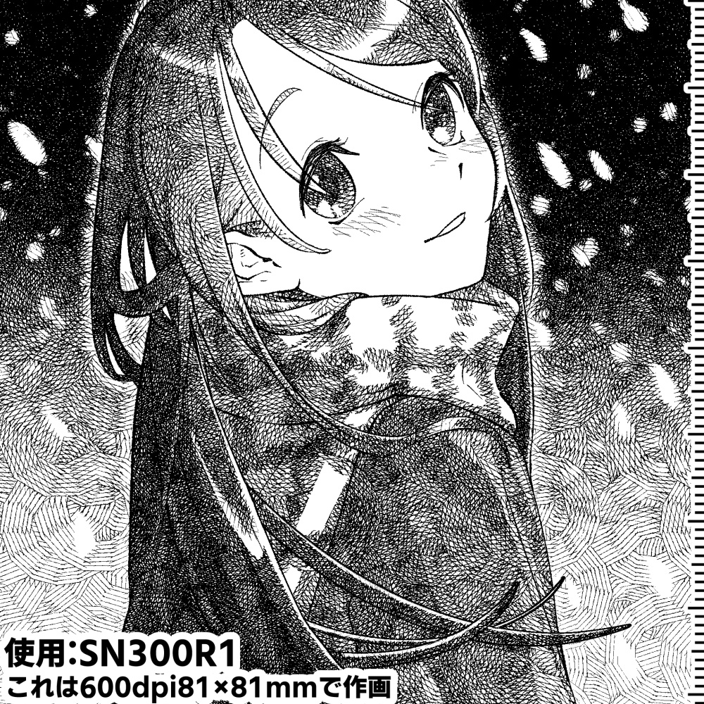 【クリスタ向け】縄カケグラデ