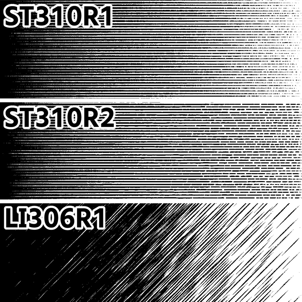 【クリスタ向け】万線グラデ