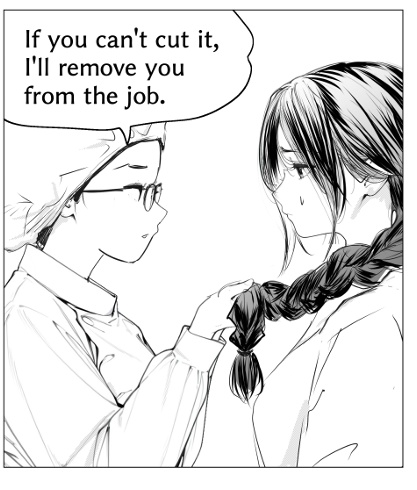 Young nurse girl - Shaved for Work -