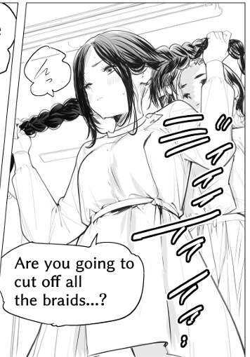 Young nurse girl - Shaved for Work -