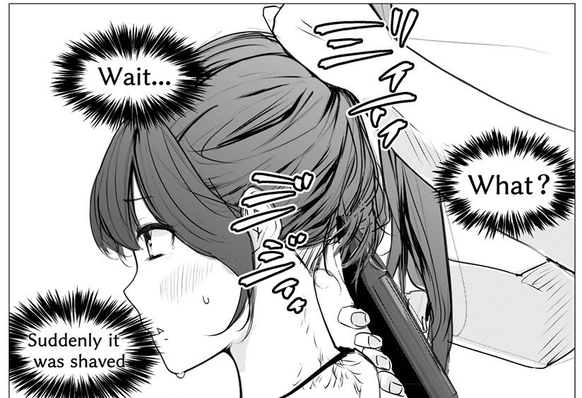 Unpopular actress cuts her hair on variety show