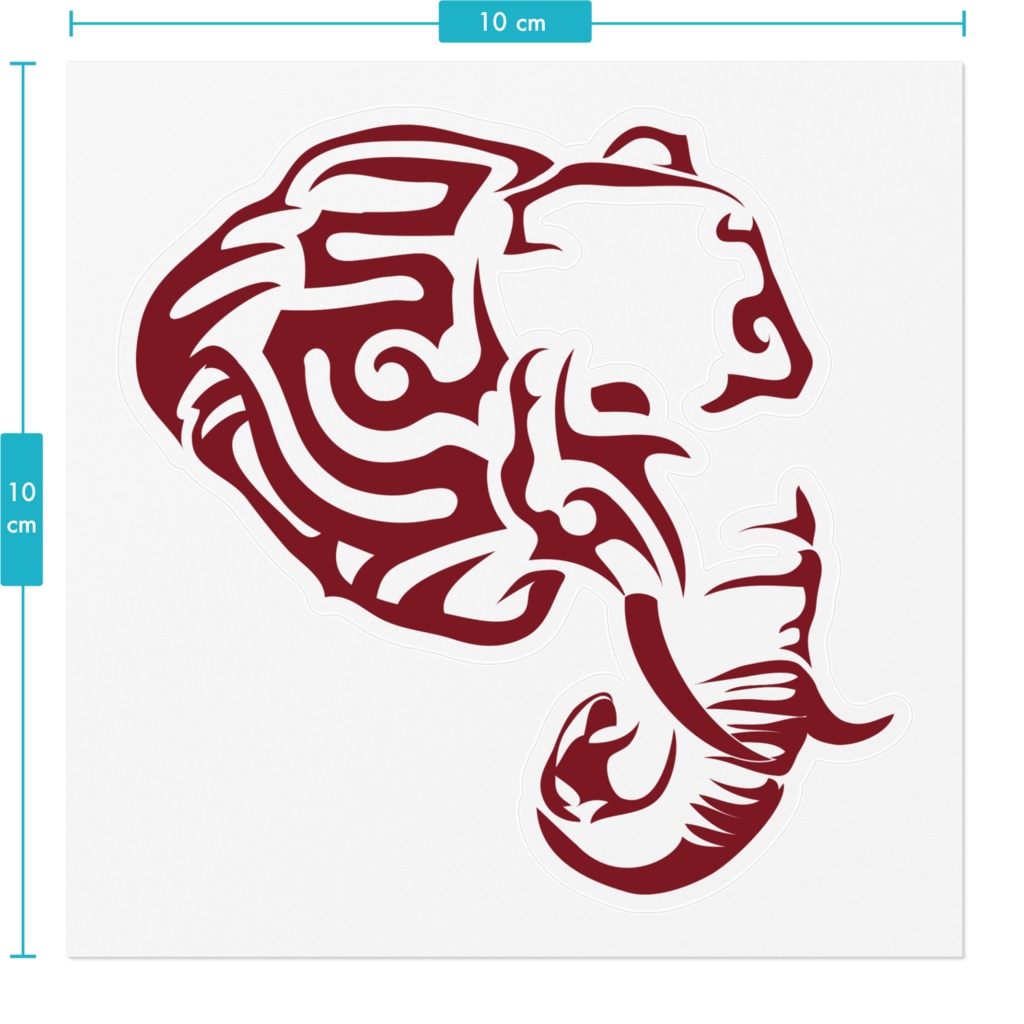 TRIBAL象Aバーガンディ