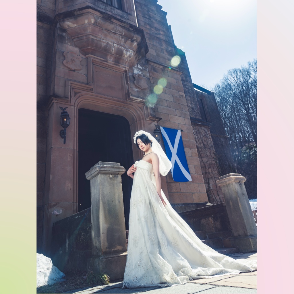 CHSP)特典付_白い花嫁写真集本