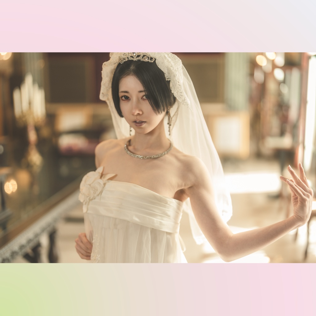 CHSP)特典付_白い花嫁写真集本