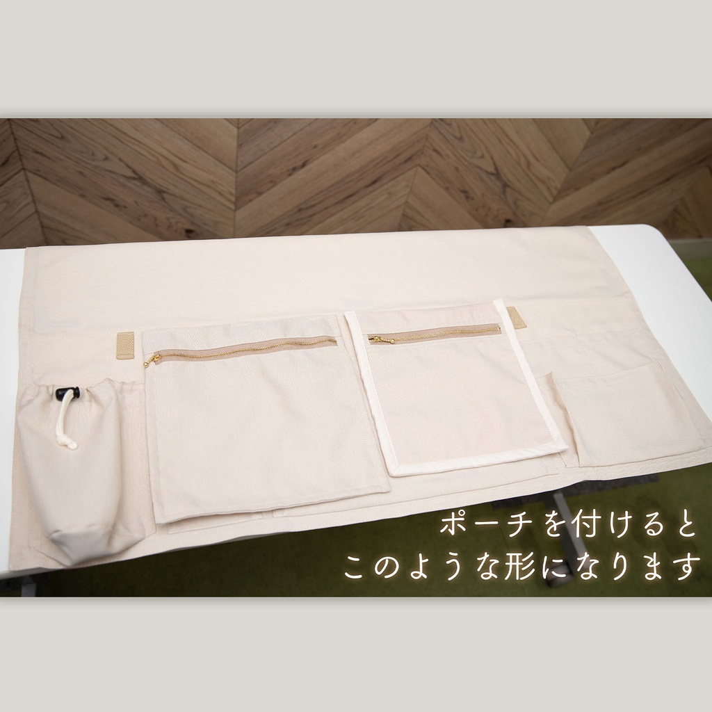 ■即売会専用テーブルクロス■コミケなどに、喫茶クロス プレミアム【②ナチュラル Natural】