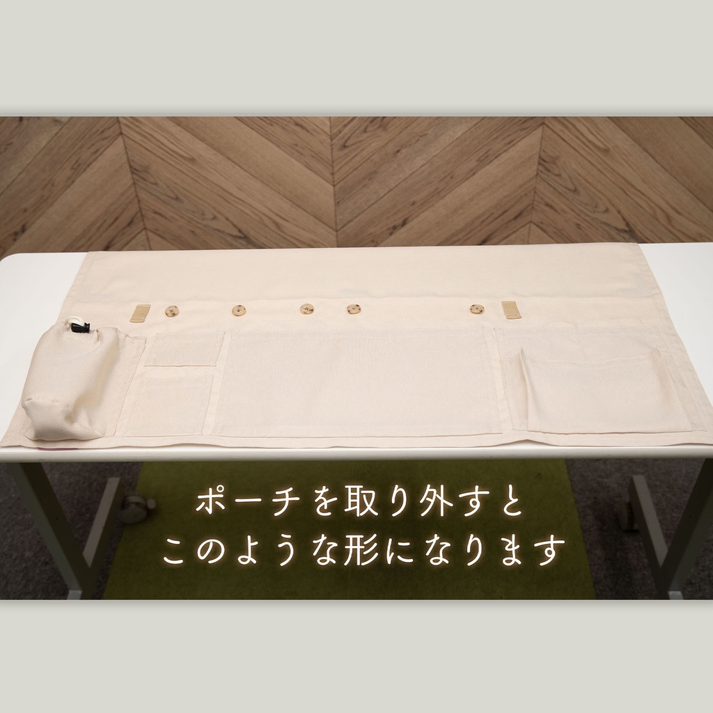 ■即売会専用テーブルクロス■コミケなどに、喫茶クロス プレミアム【②ナチュラル Natural】