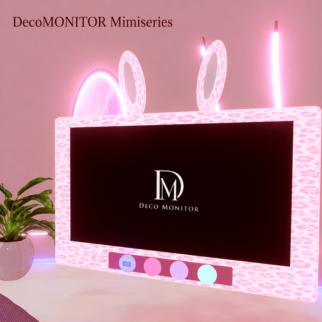【無料】【cluster対応】DecoMONITOR