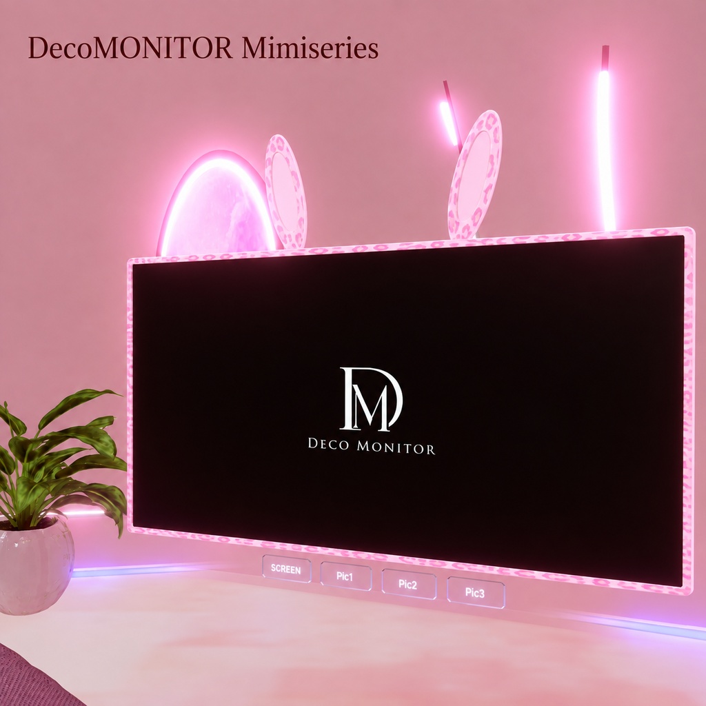 【無料】【cluster対応】DecoMONITOR