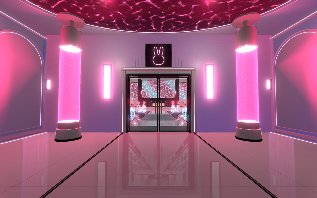 【cluster対応】ChouChou Lumière Palace|音楽と光と水のライブワールド