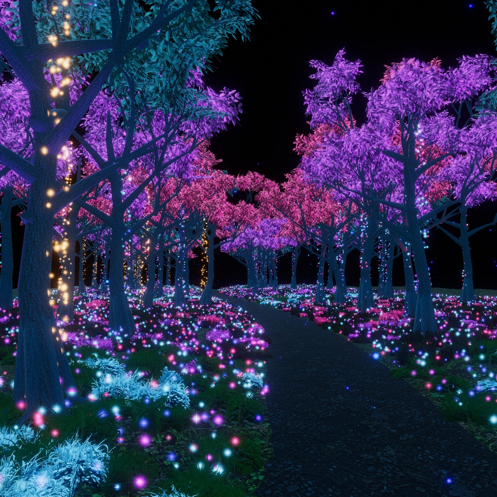 【Unity・cluster向け】Reaching for Hope|光と幻想のアセットコレクション
