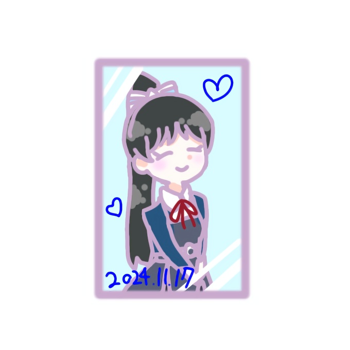 直筆メッセージ入りチェキ おりゅう（恋）