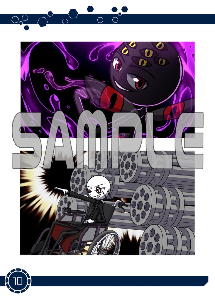 STICK FIGHTERS イラスト再録本 「initial」