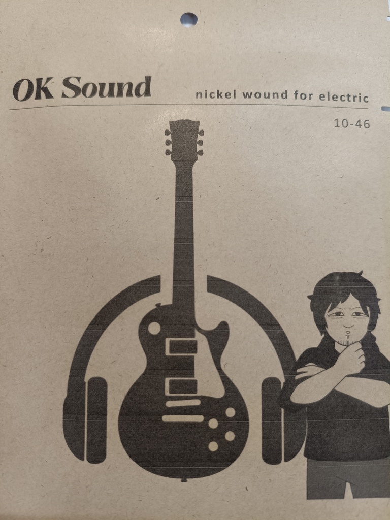 エレキギター弦 Regularゲージ"10-46"【OK Sound】