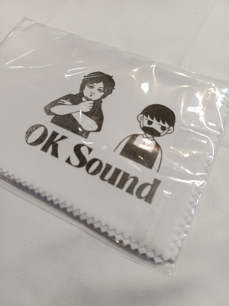 繰り返し洗える!オリジナルギタークロス【OK Sound】