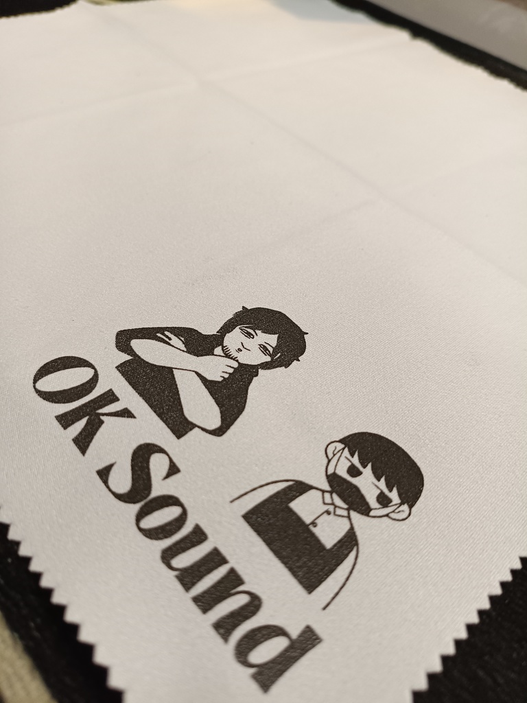 繰り返し洗える!オリジナルギタークロス【OK Sound】