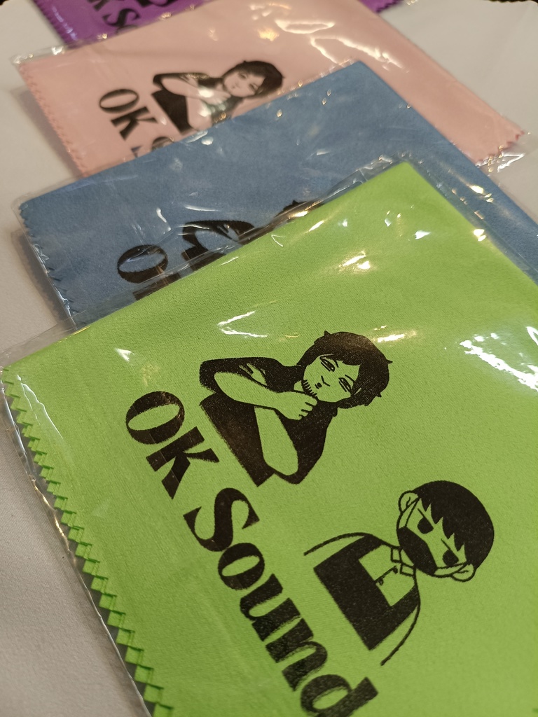 繰り返し洗える!オリジナルギタークロス【OK Sound】