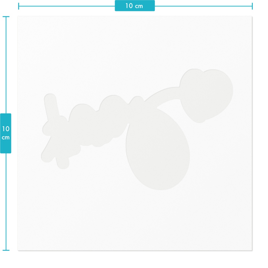猫谷ここ サインステッカー
