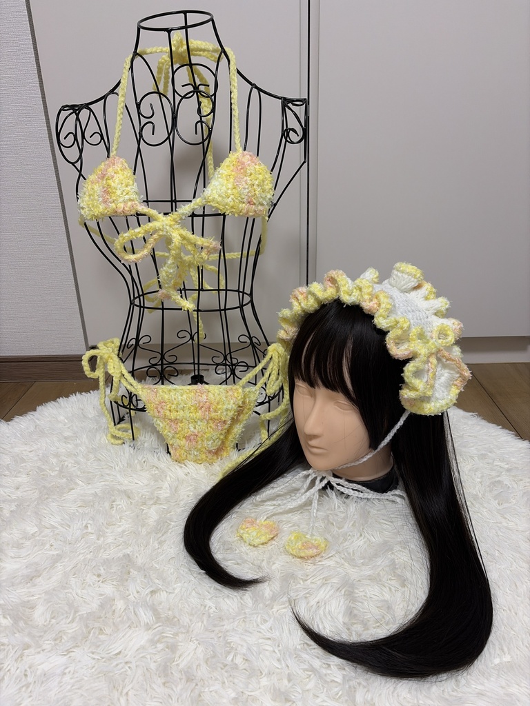 毛糸ビキニ イエロー