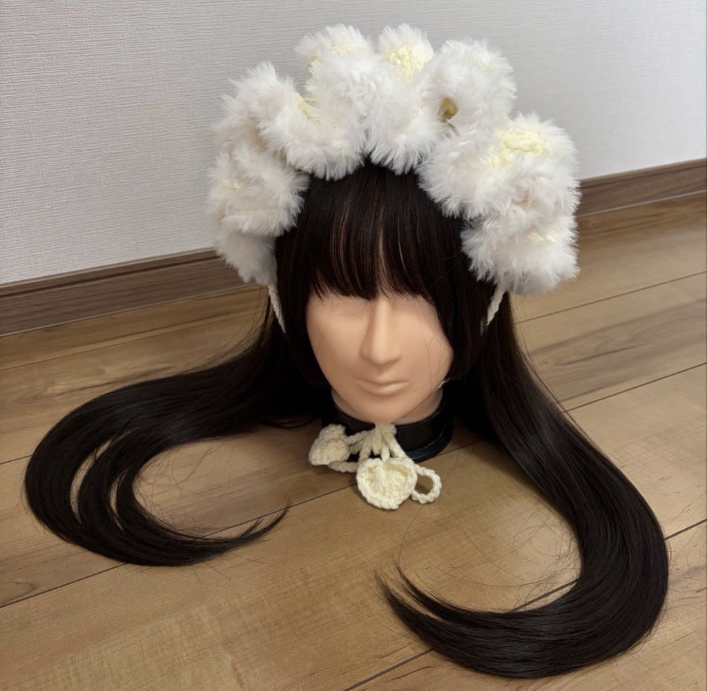 ヘッドドレス ファー