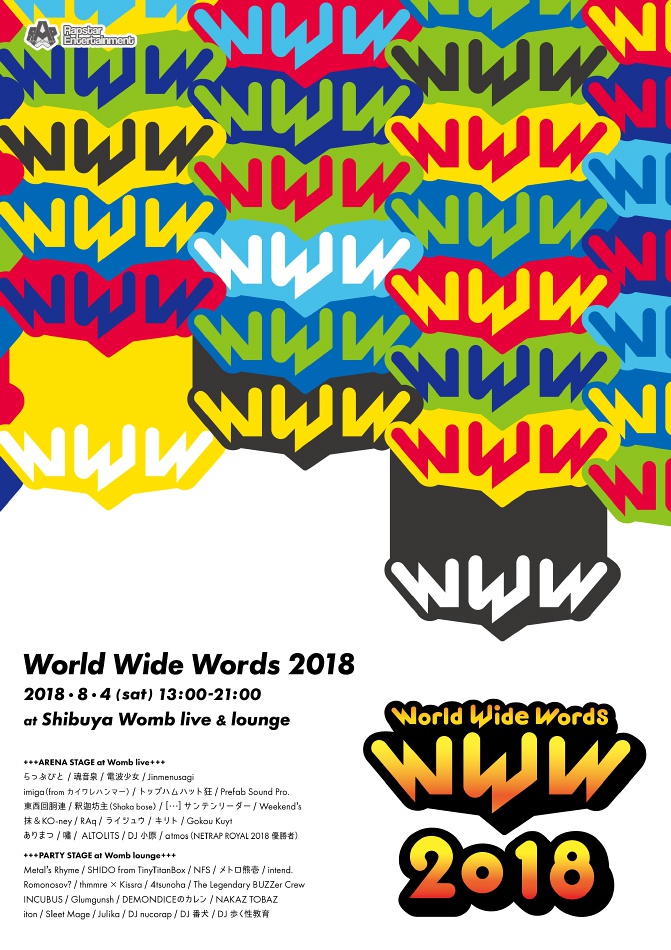 World Wide Words 2018 Poster