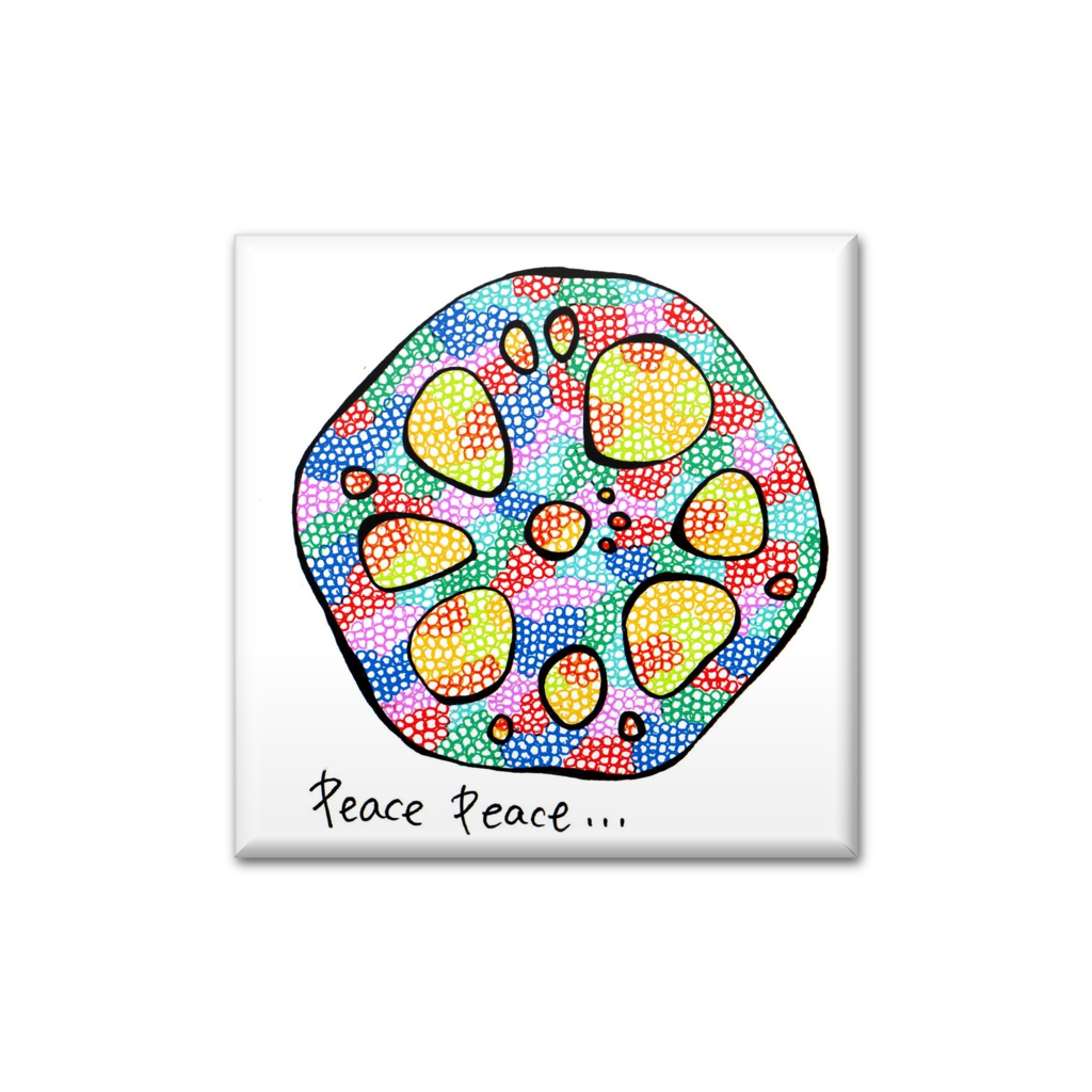 レンコン断面 - Peace Peaceのハッピース - BOOTH