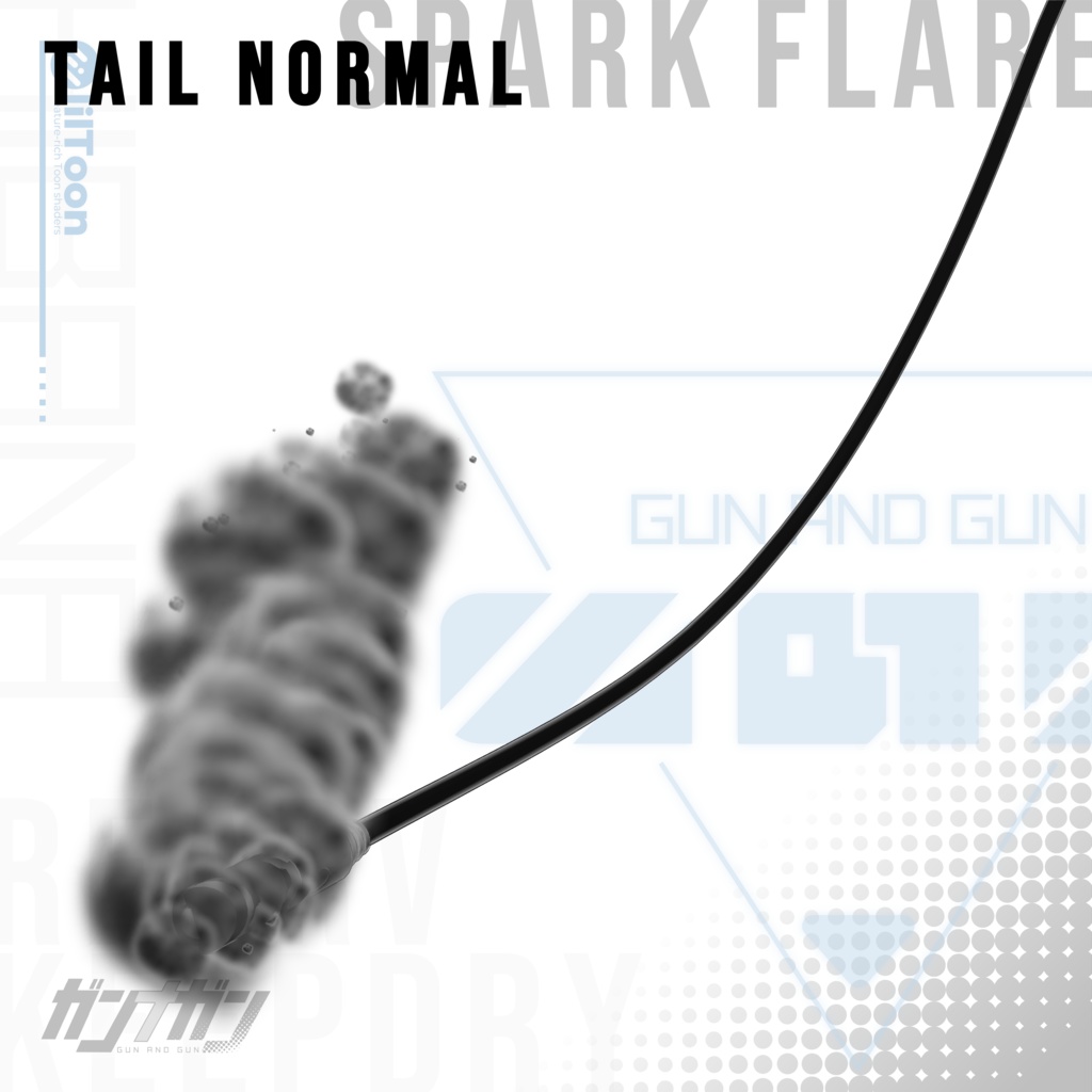 【全25対応】Spark flare【#VRガンナガン ヒバナ衣装】