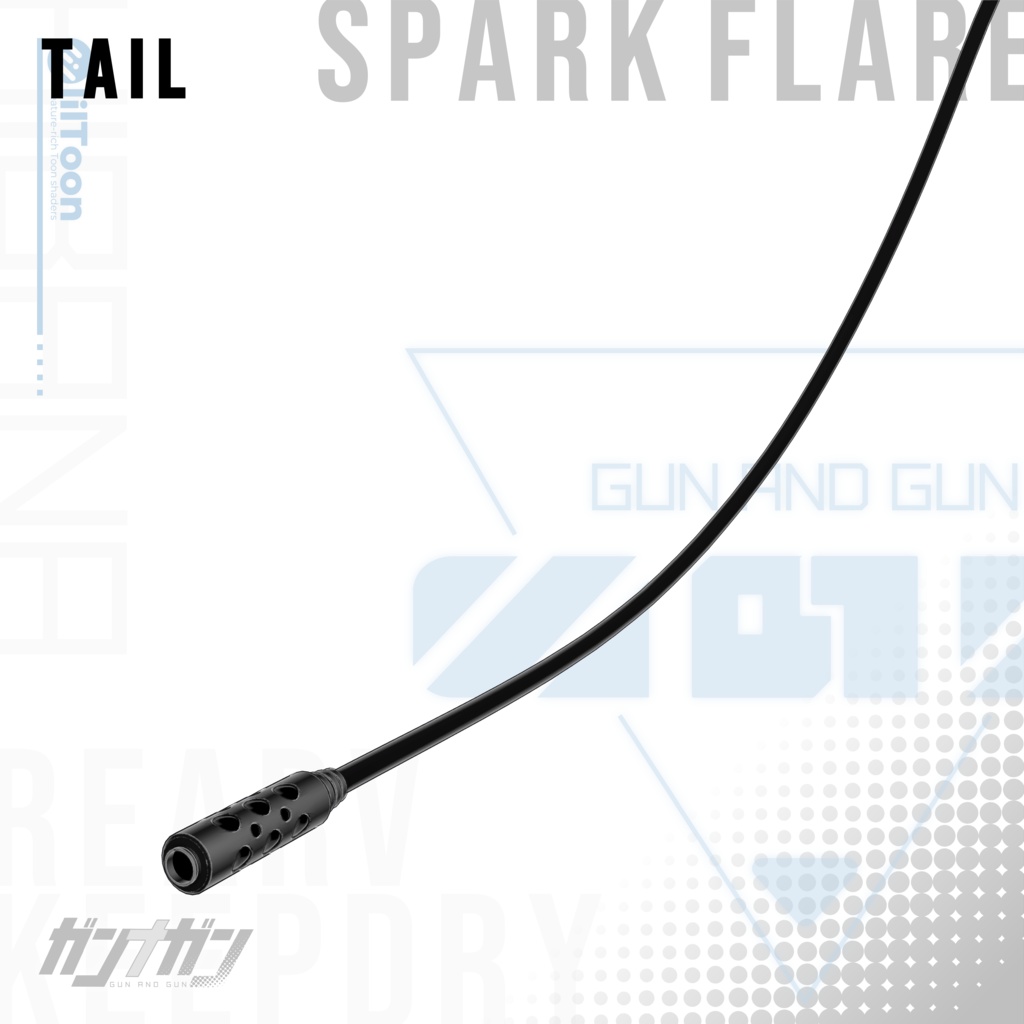 【全25対応】Spark flare【#VRガンナガン ヒバナ衣装】