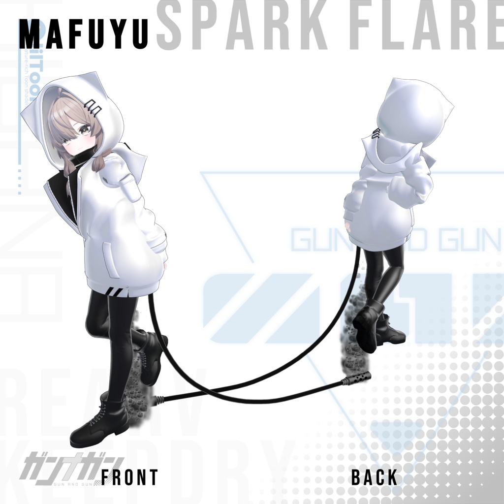 【全25対応】Spark flare【#VRガンナガン ヒバナ衣装】