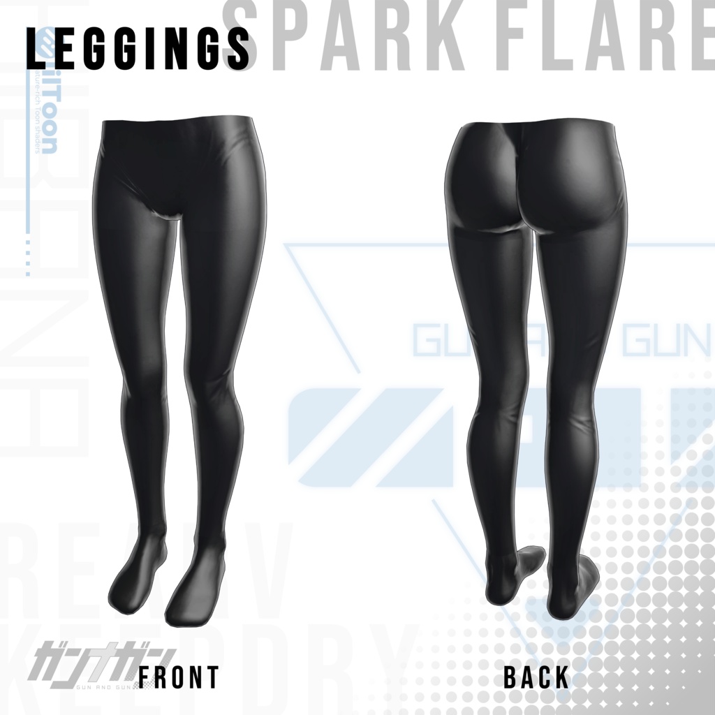 【全25対応】Spark flare【#VRガンナガン ヒバナ衣装】