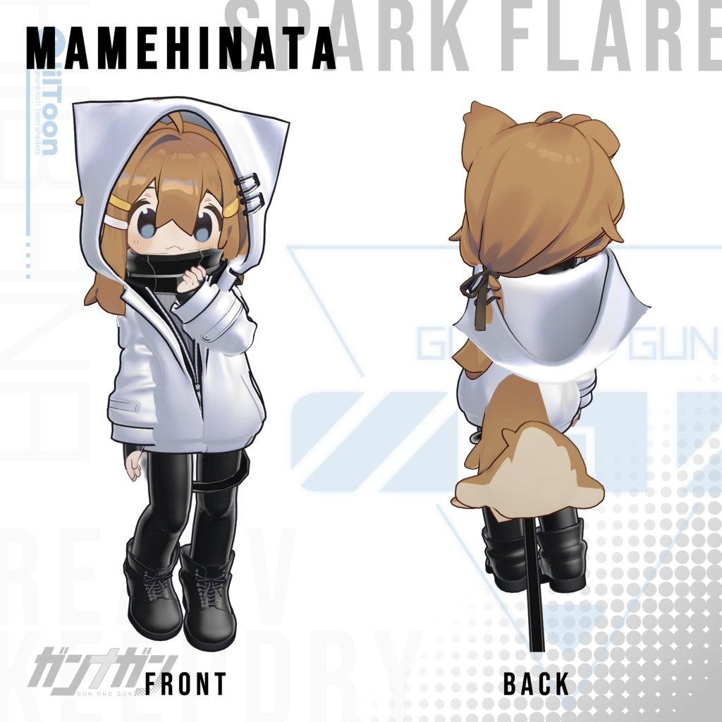 【全25対応】Spark flare【#VRガンナガン ヒバナ衣装】